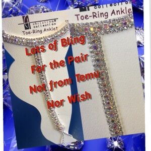 Bling Bling GORG Anklet-Lots of Bling. THE PAIR 🌹